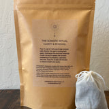 Somatic Soak — Clarity & Renewal | Eucalyptus & Calendula Dual-Mineral Bath Salt (24 oz)