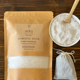 Somatic Soak — Clarity & Renewal | Eucalyptus & Calendula Dual-Mineral Bath Salt (24 oz)