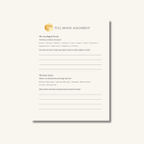Digital productThe Inner Rhythm Journal: Pure Lunar Edition | Interactive Digital PDF & Printable Guide