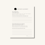 The Inner Rhythm Journal: Lunar & Menstrual Edition | Cycle Syncing Digital PDF Guide